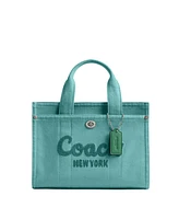 Coach Colored Denim Cargo Tote 26