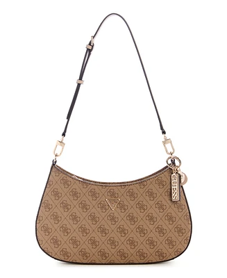 Guess Noelle Small Top-Zip Shoulder Bag