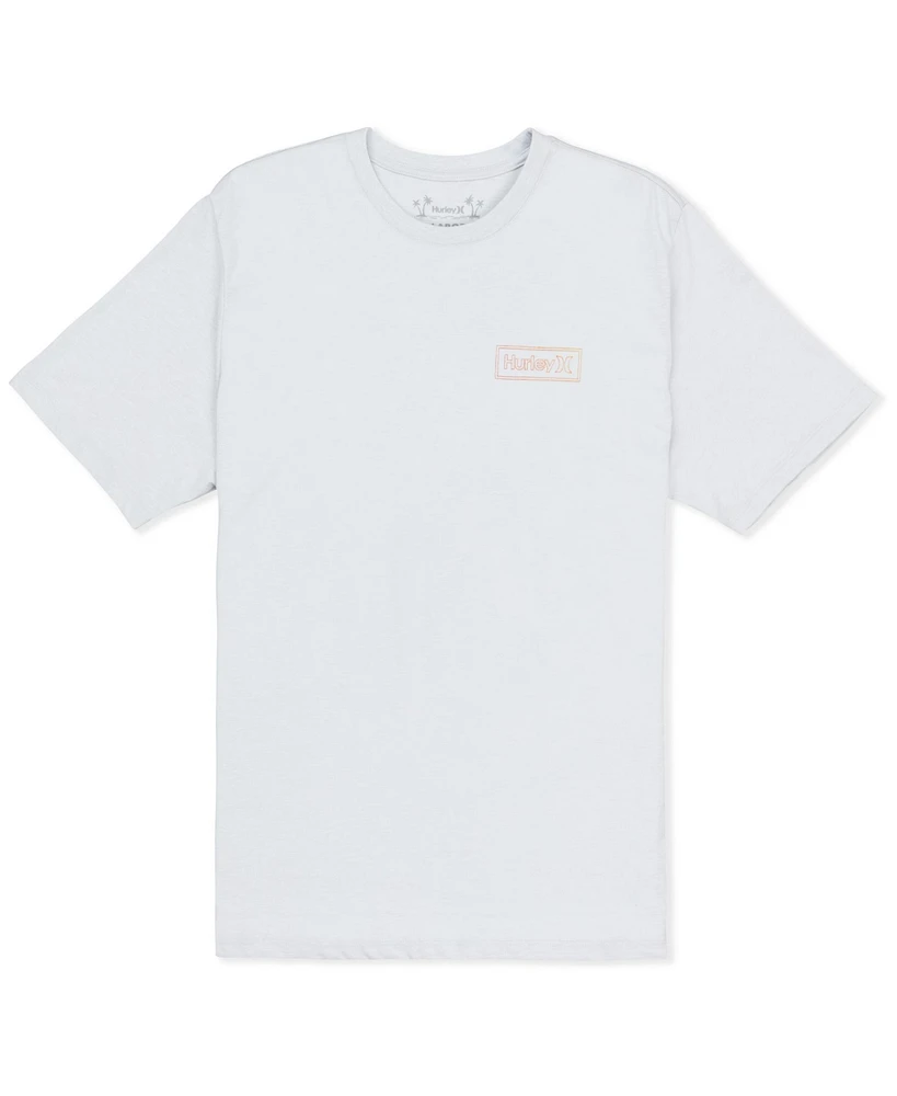 Hurley Men's Outline Slub Short Sleeve T-Shirt