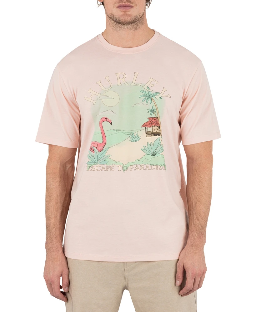 Hurley Men's Casa De Short Sleeve T-Shirt