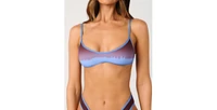 WeWoreWhat Women's Scoop Neck Tie Back Top