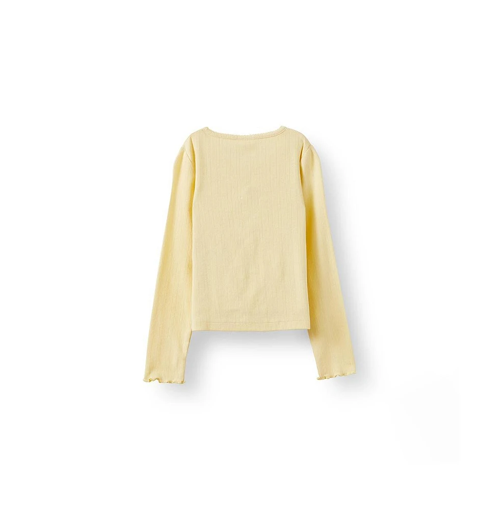 Cotton On Little Girls Emma Button Through Long Sleeve