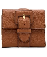 Anne Klein Covered Buckle Trifold Wallet