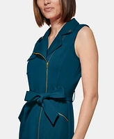 Calvin Klein Women's Scuba Crepe Sleeveless Dress