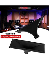 5 Core Waveguide Heavy Duty 3X7" 4Pcs Directivity Tweeter Exit Horn Throat Lens Easy Installation