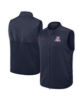 Nike Men's Navy Arizona Wildcats Primetime Victory Performance Full-Zip Vest