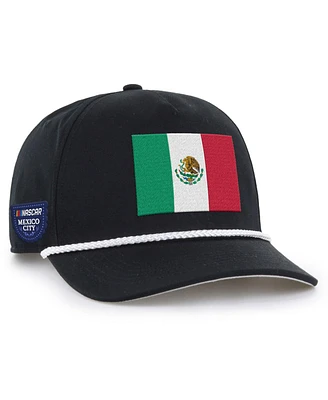 '47 Brand Men's Black Nascar Mexico City Race Event Hitch Rope Adjustable Hat