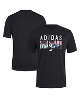 Adidas Men's Black Formula 1 Miami T-Shirt