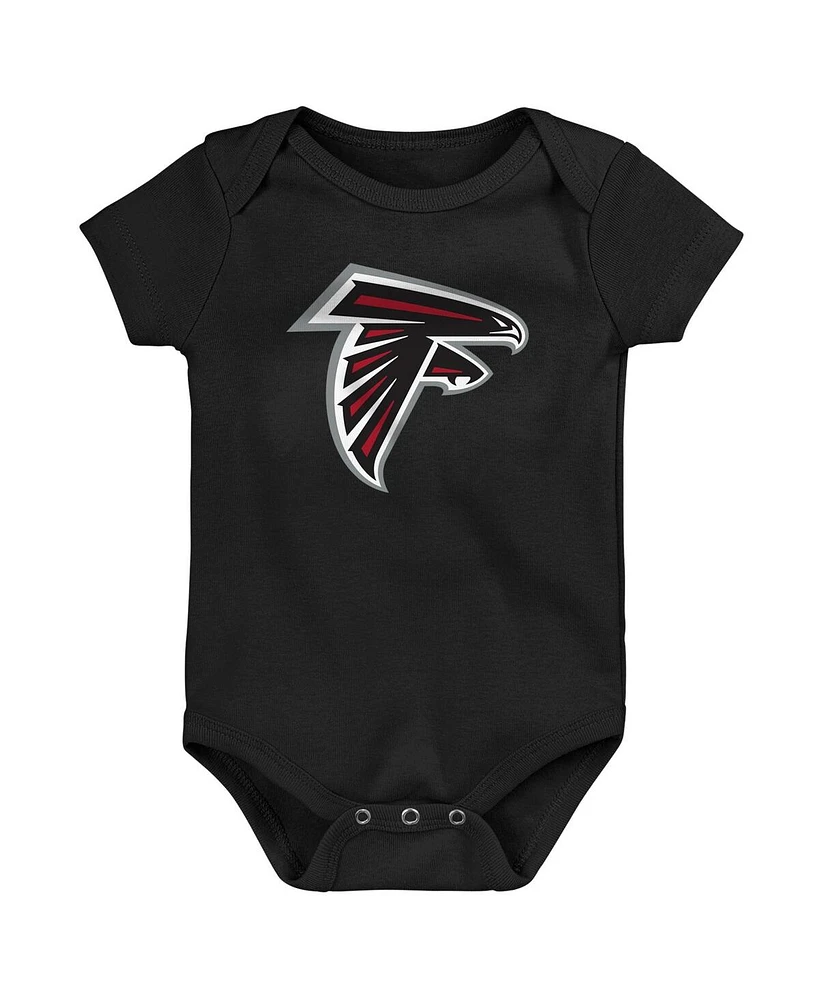 Outerstuff Baby Boys and Girls 3-Pack Atlanta Falcons Team Starter Bodysuit