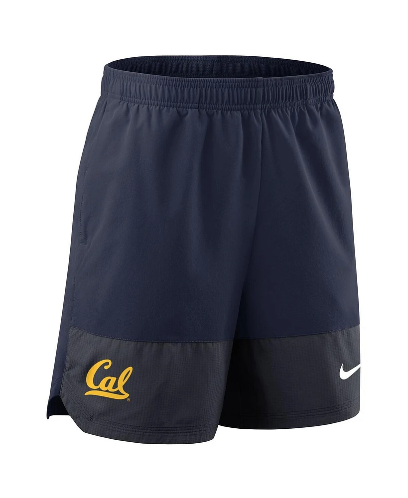 Nike Men's Navy Cal Bears 2025 Sideline Performance Shorts