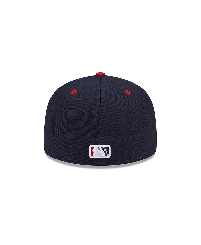 New Era Men's Navy Portland Sea Dogs Theme Nights 59FIFTY Fitted Hat