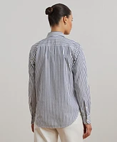 Lauren Ralph Striped Cotton Shirt