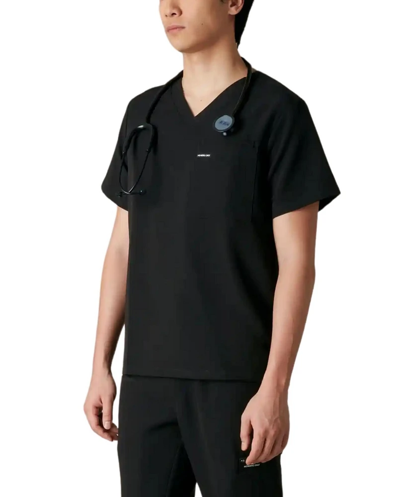 Members Only Brighton 3-Pocket Scrub Top for Men