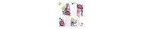 Hudson Baby Girls Cotton Dress and Cardigan Set, Blush Navy Floral