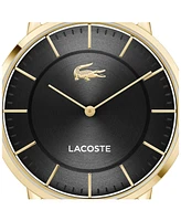 Lacoste Men's Crocorigin Gold Tone Stainless Steel Bracelet Watch, 40.5mm