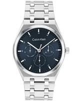Calvin Klein Men's Ck Motion Silver Tone Stainless Steel Bracelet Watch 39mm