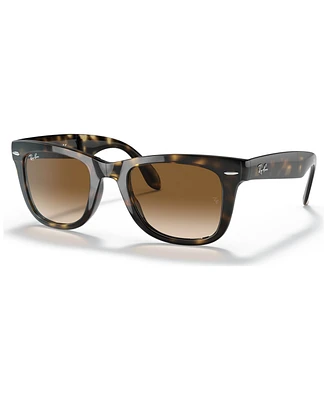 Ray-Ban Sunglasses, RB4105 Folding Wayfarer