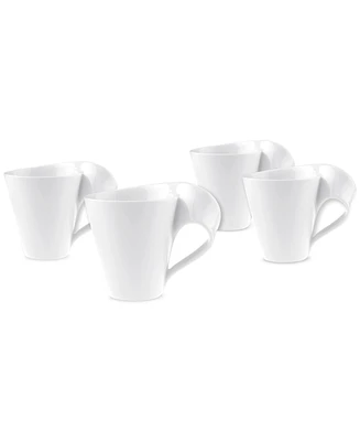 Villeroy & Boch New Wave Mugs, Set of 4