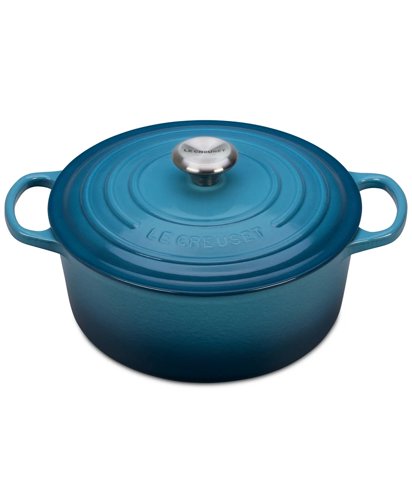 Le Creuset Signature Enameled Cast Iron 5.5 Qt. Round Dutch Oven