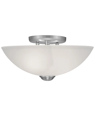 Livex Somerset 13" Semi Flush Light