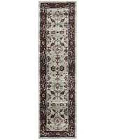 Oriental Weavers Andorra Alpine 2'3" x 8' Runner Rug