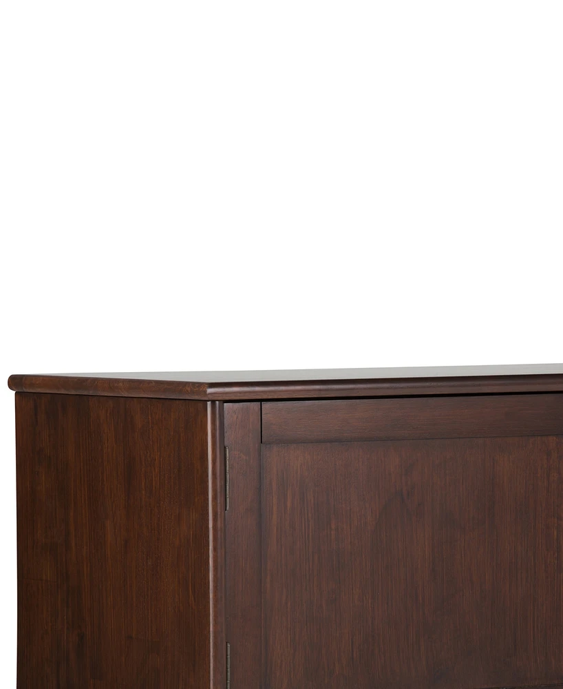 Kentler Mid Century Low Tv Media Stand