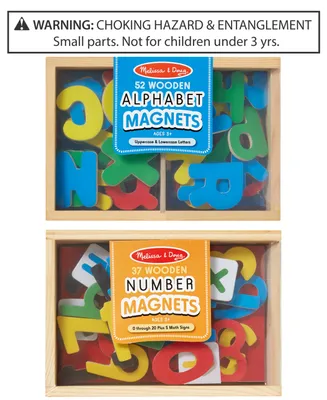 Melissa & Doug 2-Pk. Alphabet & Number Magnets