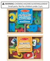 Melissa & Doug 2-Pk. Alphabet & Number Magnets