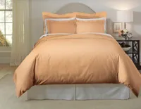 Pointehaven Solid 620 Thread Count Cotton Duvet Cover Sets