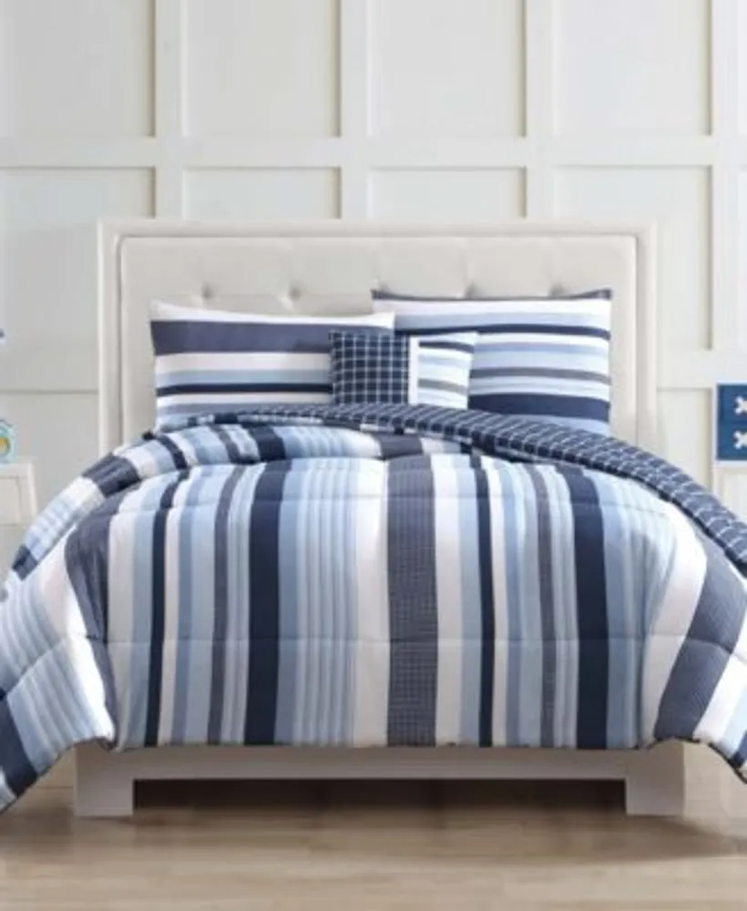 My World Mason Stripe Comforter Sets