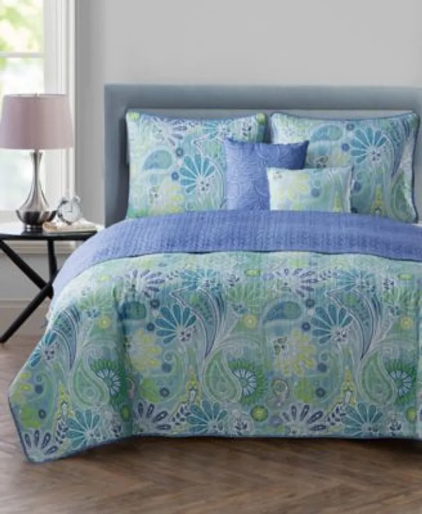 Vcny Home Harmony Reversible 5 Pc. Quilt Sets
