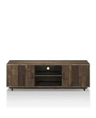 Furniture of America Kenzie Rustic 62" Tv Stand