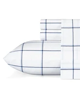 Nautica Plot Cotton Percale 3-Piece Sheet Set
