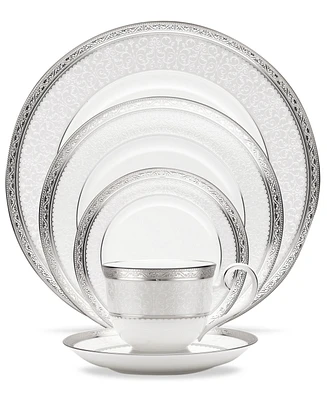Noritake Dinnerware, Odessa Platinum 5 Piece Place Setting