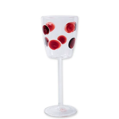Vietri Drop Wine Glass