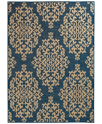 Closeout! Km Home Temptation Indoor/Outdoor 6'7" x 9'6" Area Rug