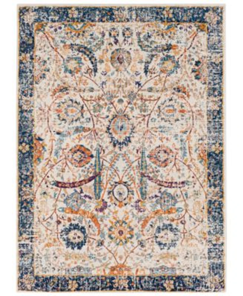 Livabliss Harput Hap 1014 Dark Blue Area Rug Collection