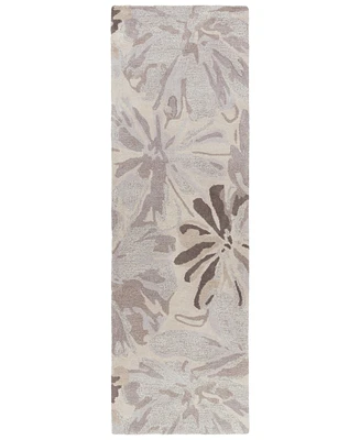 Livabliss Athena Ath-5135 Taupe 2'6" x 8' Runner Area Rug
