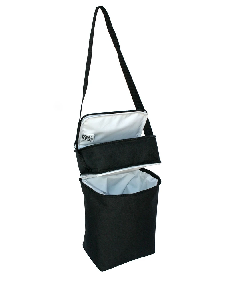 J.l. Childress 6 Bottle Cooler, Black