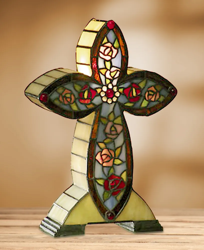 Dale Tiffany Flora Tiffany Cross Accent Lamp
