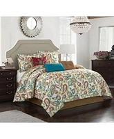 Stratford Park Autumn Paisley 7 Pc. Comforter Sets