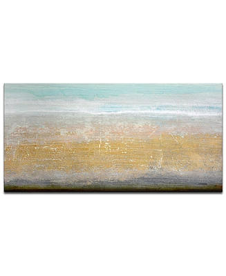 Ready2HangArt 'Beach Sand' Canvas Wall Art, 18x36"
