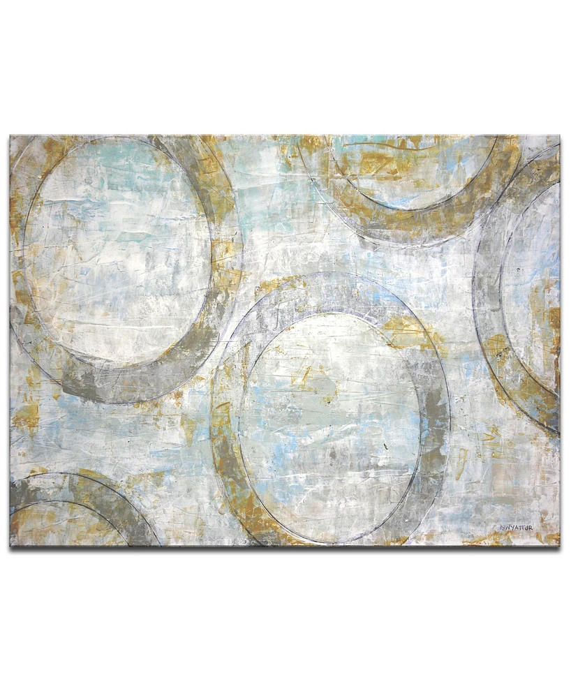 Ready2HangArt 'Slightly Balanced Ii' Canvas Wall Art, 20x30"