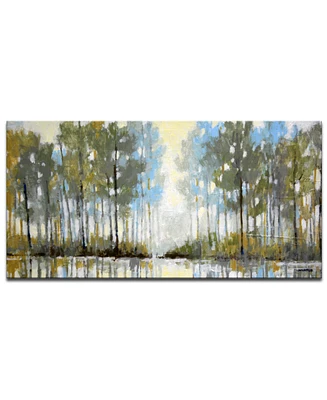 Ready2HangArt 'Water View Iii' Canvas Wall Art, 24x48"