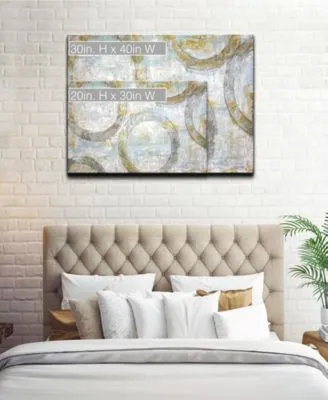 Ready2hangart Slightly Balanced Ii Canvas Wall Art Collection