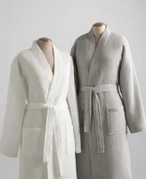 Cassadecor 100% Cotton Relaxed Honeycomb Robe