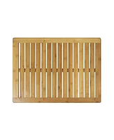 Oceanstar Bamboo Floor and Shower Mat