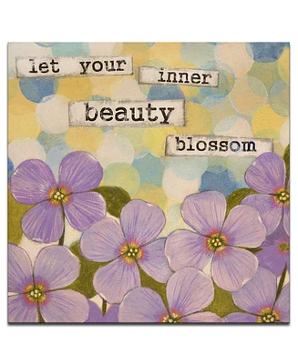 Ready2HangArt 'Confirmation I' Floral Canvas Wall Art - 20" x 20"
