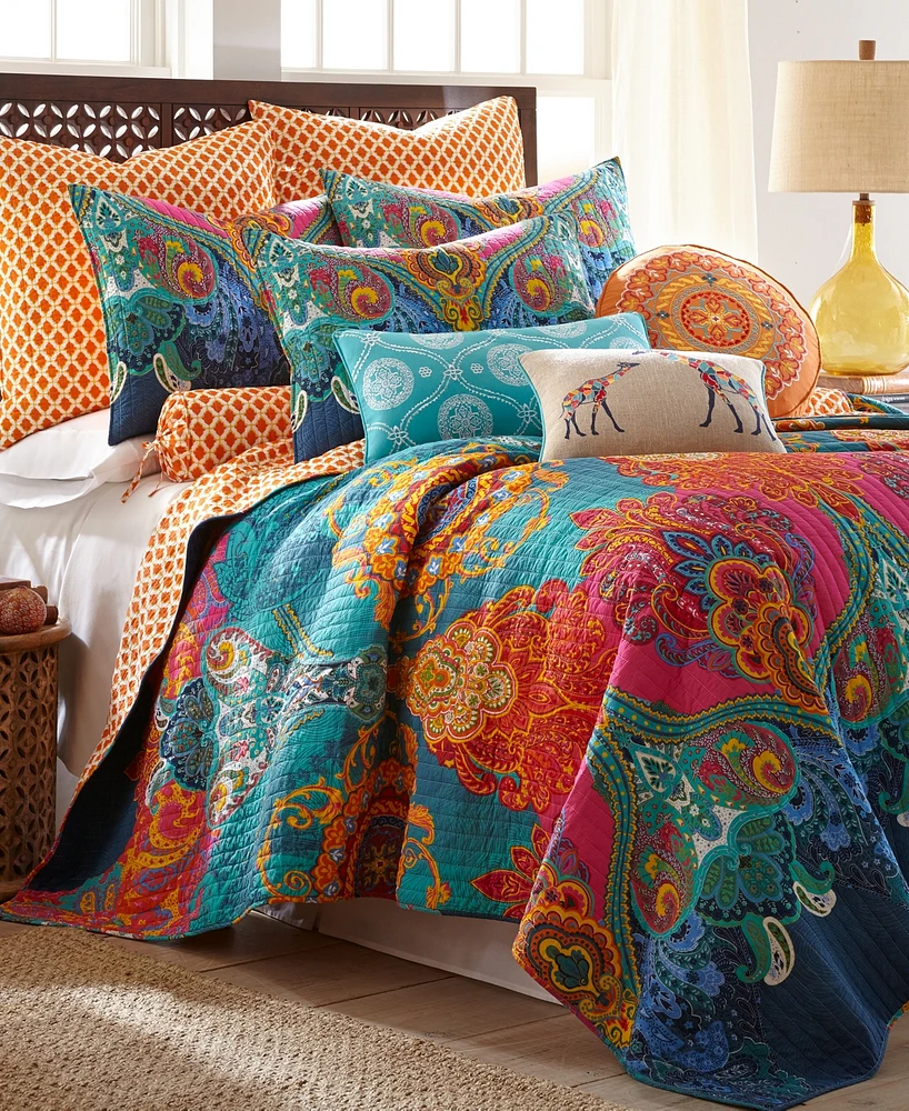 Levtex Mackenzie 3-Pc. Quilt Set, Full/Queen