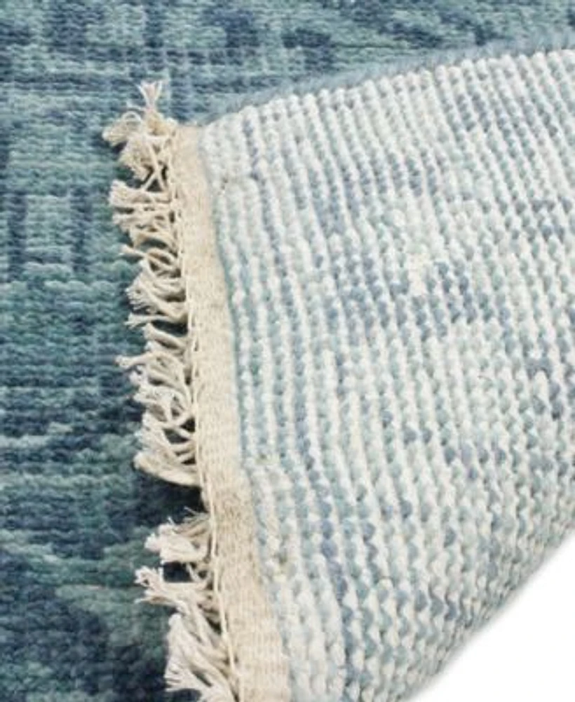 Bashian Carah Crh 107 Teal Area Rug